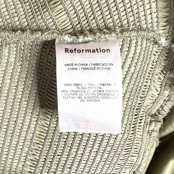 Reformation Haven Skirt in Artichoke Size Small - Picture 11 of 12